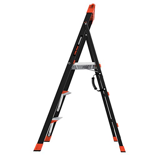 Little Giant Ladders, AirWing, 5 foot, Stepladder, Fiberglass, Type 1AA, 375 lbs weight rating, (15285-001)