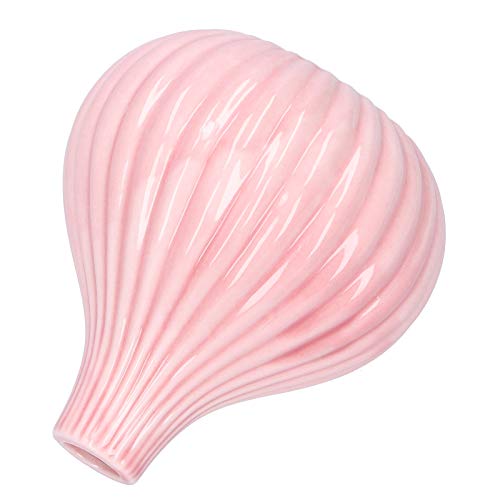 Vaso de flores de cerâmica Vaso de flores cor de rosa, Vaso de decoração para casa Decoração de casa