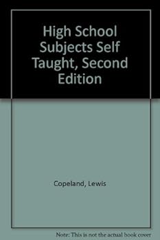 Hardcover High School Subjects Self Taught Book