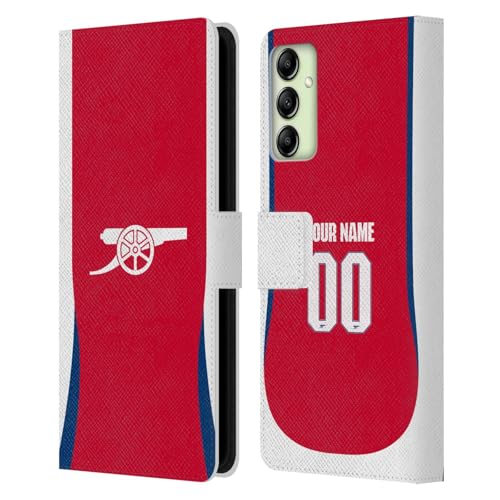 Cadeau idéal Arsenal FC coque personnalisée Samsung Galaxy A14 5G cuir