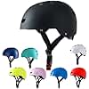 Bike Helmet 3 Sizes for Teenager Kids Youth Adults,Bavilk Skateboard Helmet Adjustable Multi-Sport Bicycle Cycling Scooter Roller Skate Inline Skating Rollerblading for Girls Boys Women Men Teen