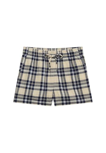 Short elastique en coton à carreaux femme Superdry - vue 2