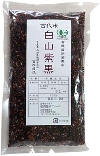 庄内协同农场 有机栽培 黑米 (白山紫黑) 300gx2 套装