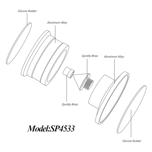 Pointes d'isolation de haut-parleur pour purifier le son de votre salon de musique