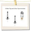 Mixoo Stylus Pen for Touchscreen, 2-in-1 Disc and Fiber Tip Sensitivity and Precision Stylus Pen for iPad, iPhone Tablet Android Phone Chromebook Switch All Touch Screens Devices, Black