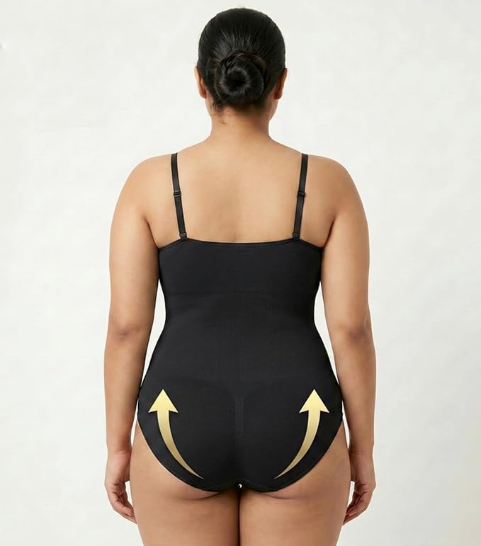 Image of ELEG & STILANCE Women's High-Waisted Body Shaper Tummy Control Slimming Shapewear with Corset, Wired Tummy Tucker, Postpartum Belly Fat Reduction Abdominal Belt