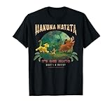 Disney The Lion King Hakuna Matata It's Our Motto Group Shot T-Shirt