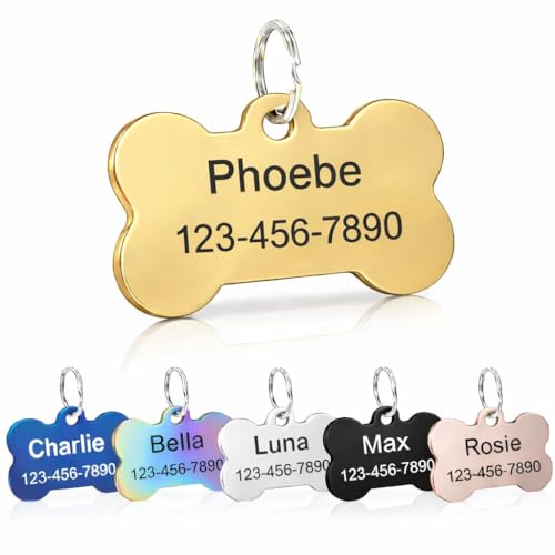 Mio Crafts Gold Dog Tag Image