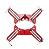 Dasunny 2 Pcs 90 Degree Angle Clamping Tool, Aluminum Alloy Right Angle Corner Clamp for Woodworking...