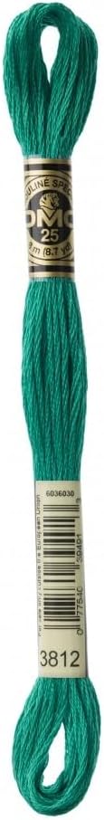 DMC Stranded Cotton Embroidery Thread 3812 - per skein