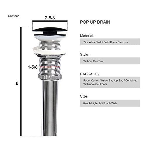 Puluomis Bathroom Boat Shape Glass Vessel Sink Basin With Faucet And Pop-Up Drain (Bluish Grey Crystal) #TOP3