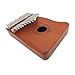 YoungMonic 17 Keys Kalimba Thumb Piano with Portable Soft Bag Tuning Hammer Songbook Finger Piano for Kid Adult Beginners