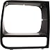 Evan-Fischer EVA18972012132 Headlight Door for Jeep Cherokee 97-01 RH Painted Classic/Limited Models Right Side Replaces Partslink# CH2513156