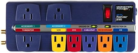 Monster Cable MP AV 800 PowerCenter with Surge Protection
