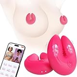 Wearable Dual Stimulation Adult Tools for Women with 9 Powerful Modes Long Distance Toy Hands-Free Pleasure Toys for Women or Your Lady Soft Sensory Toys Woman