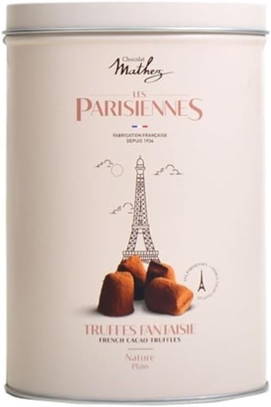 Truffettes de France Natural Truffles, Cappuccino, One 7 -Ounce Box