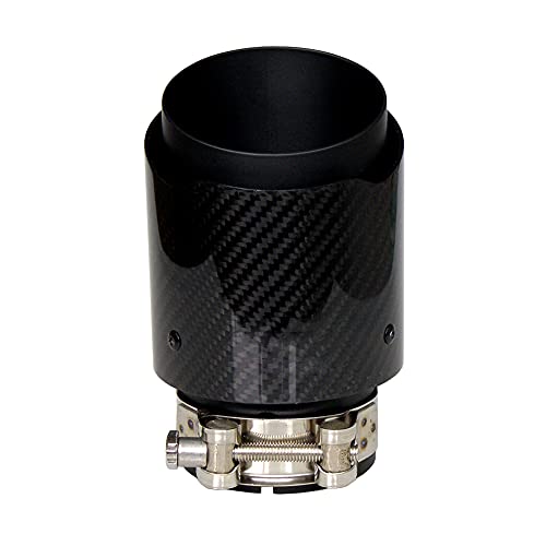 Machswon Carbon Fibre Car Exhaust Tip Stainless Steel Exhaust Tip Tail #TOP7
