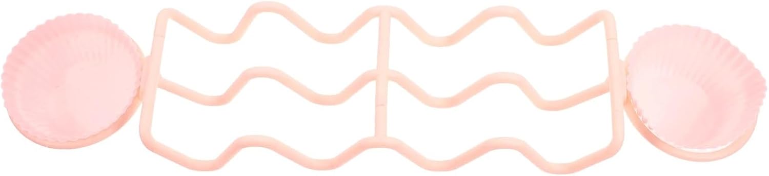 taco holder 6pcs Plastic Taco Holder Corn Tortilla Rack Easy Clean for Soft/Hard Shells, Street Taco Rack with Plates