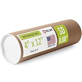 Paclord Versandrolle aus verstärktem Kraftpapier, 10,2 x 30,5 cm, mit 2 Kappen, 1 Stück