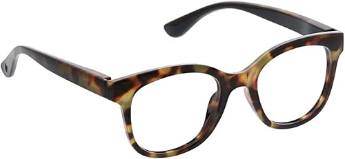 Miniatura 2 de Peepers by PeeperSpecs Grandview - Gafas de lectura cuadradas suaves con bloqueo de luz azul para mujer