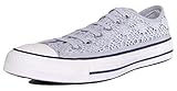 Modello: 556825C Converse Chuck Taylor All Star Crochet Metallic Sneachers Donna Donna Mod. 556825C 6 36.5