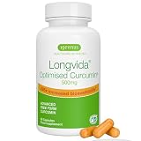 Igennus Longvida Curcumina 500 mg, 285x Maggiore Biodisponibilità, Vegano