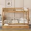 Wood Color Trundle