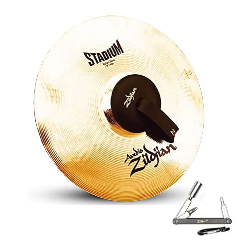 Avedis Zildjian A0488 16' Stadium Series Medium Heavy Marching Cymbal Short Sustain With Zkey #TOP6