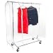 Star Trust Products Clear 5 ft Clothing Rack Cover - Dustproof & Waterproof PEVA Material - Portable Transparent Garment Rack Covers (Medium 5ft: 60 X 20 X 59 inch)