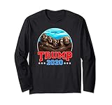 President Trump 2020 Mount Rushmore Long Sleeve T-Shirt