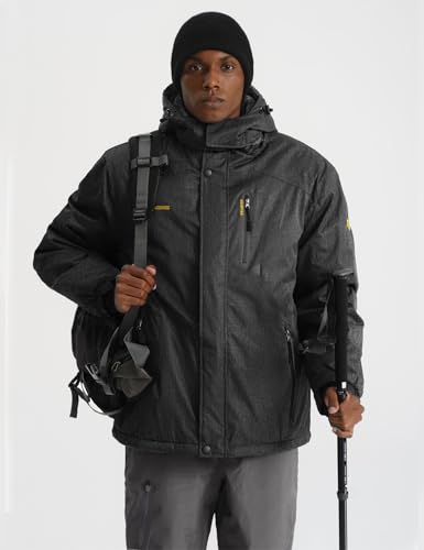 Winterjacke für Herren von GEMYSE – Skijacke winddicht und wasserdicht