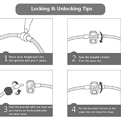 Savlano Silver Tone Heart Charm Bracelet With Crystal And Murano Glass Beads Snake Chain For Women & Girls Comes In A Gift Box #TOP3