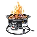 Outland Living Portable Propane Fire Pit, 19-inch, 58,000 BTU Smokeless Gas Firebowl | Perfect for Camping, Patio, Backyard, Tailgating, Deck, RV| Black 823 Standard