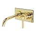 Kingston Brass KS8112CTL Continental Bathroom Faucet, Polished Brass