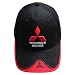 LOVEBLING Adjustable Moto gp Racing F1 Baseball Cap Sport Hat for Mitsubishi Black