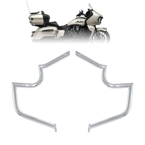 Engine Guard Crash for Indian Challenger Pursuit Elite 2020-2025 (Chrome) by Kinglemc - Used condition - US$140.45