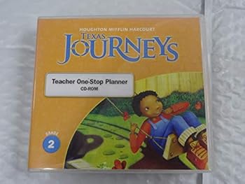 CD-ROM Houghton Mifflin Harcourt Texas Journeys Grade 2 Teacher One-Stop Planner CD-ROM Book