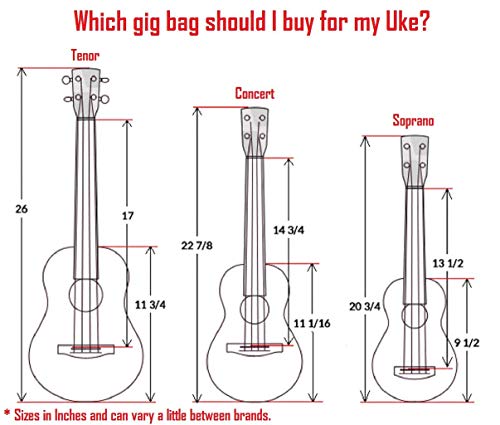 coucou. Heavy Duty Housse pour ukulélé soprano (jusqu’à 54,6 cm) avec rembourrage de 15 mm - Les Beatles, Paul McCartney, John Lennon, RIngo Starr, George Harrison coucou. Heavy Duty Housse pour ukulélé soprano (jusqu'à 54,6 cm) avec rembourrage de 15 mm – Image 3