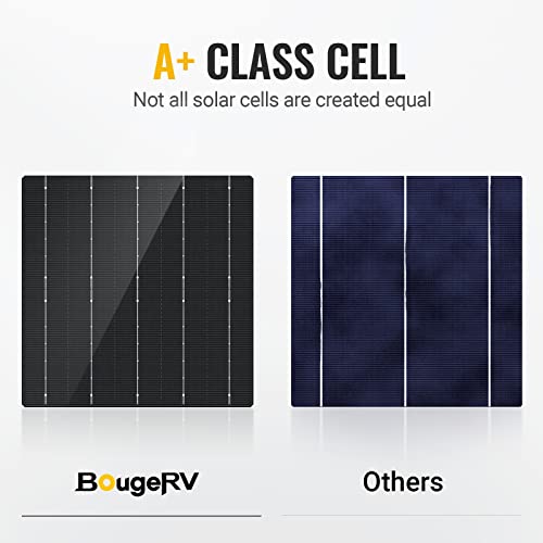 BougeRV 180 Watts Mono Solar Panel, 12 Volts Monocrystalline Solar Cell Charger High Efficiency Module for RV Marine Boat Off Grid by BougeRV - Image 7