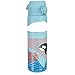 Price comparison product image ION8 Steel Water Bottle, 600 ml/20 oz, Leak Proof, Easy to Open, Secure Lock, Dishwasher Safe, Flip Cover, Fits Cup Holders, Carry Handle, Durable, Metal Water Bottle, Raised Print, Whale Design