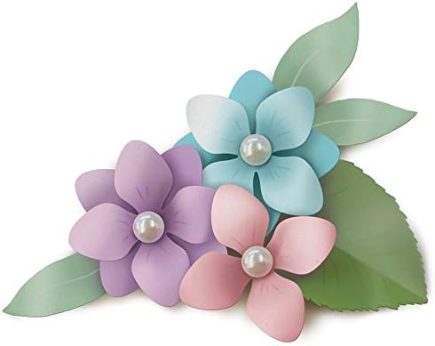 EK Tools Hydrangea Punch, Grey, Large