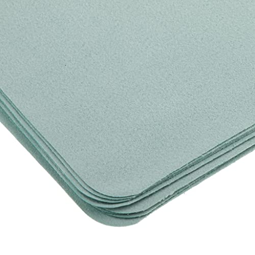 Dovewill 10 Pieces Soft Microfiber Eyeglasses Glasses Cleaning Cloth Phone Screen Camera Lens Glasses Cleaner Wipe Pad - Green #TOP4