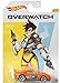Hot Wheels Overwatch Car Series Die‑Cast 5‑Pack Bundle– Tracer, Soldier:76, Reinhardt, D.Va & Roadhog | Licensed Blizzard Collectible | 1:64 Scale