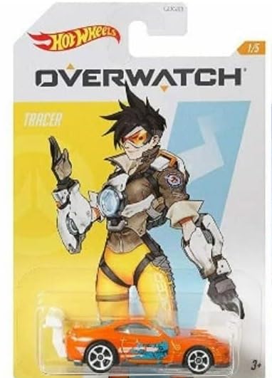 Hot Wheels Overwatch pack 5 autos 1:64 escala miniatura 6