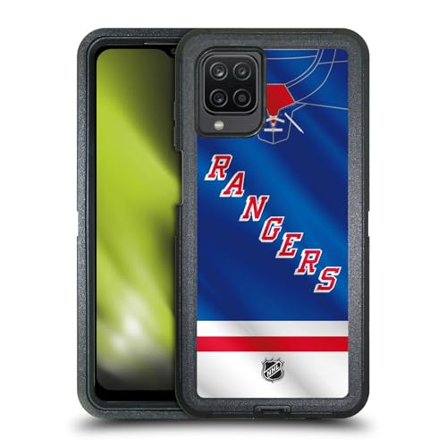 Étui antichoc Samsung Galaxy A12 2020 NHL Rangers coque blindée