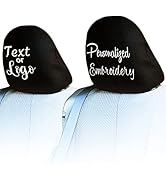 Yupbizauto Customized Personalized Embroidery Truck SUV Car Seat Headrest Cover Auto Accessories ...