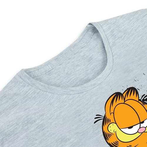 Garfield Shirt | Cat Tshirt | Novelty Boys' T-Shirts | Skateboard Boys Tee | Grey 53