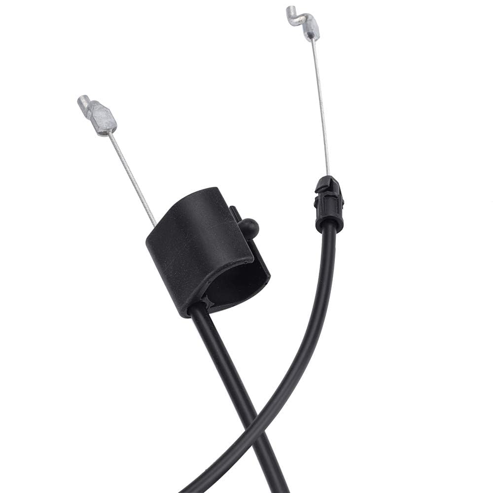 158152 582991501 - Cable de control de zona para Poulan Pro Sears Craftsman Weed Eater Walk-Behind Lawn Mower Crafstman Poulan Pro - Cable del acelerador para cortacésped Modelo 917