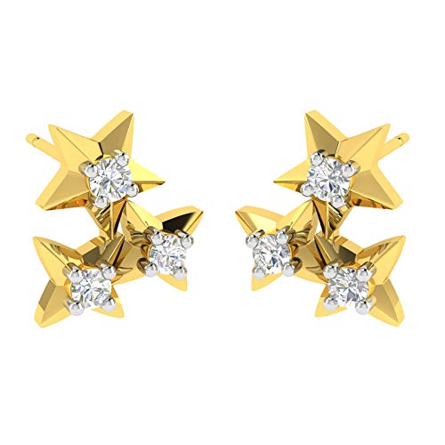 18K (750) Diamond Earring AVE381YA