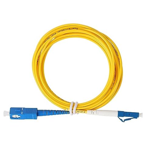 Uxcell LC to SC 9.5ft Fiber Optic Cable Cover